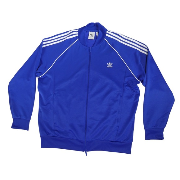 Adidas Men's Adicolor Classics SST Track Jacket IY9850 2XL – Semi Lucid Blue - Picture 3 of 11